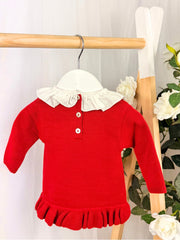 Pex Girls Cecily Dress - Red (0M-3Y)