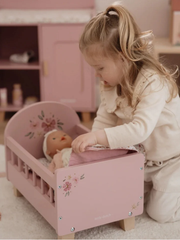 Little Dutch Doll Bed - Fairy Garden