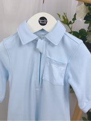 Mintini Boys Blue All In One (3M-12M)