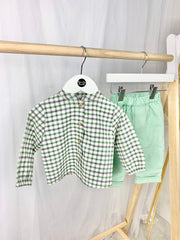 Baby Boy Jasper Shirt Set - 2 Colours