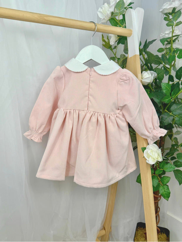 Deolinda Girl 'Joan' Pink Dress (12M-5Y)