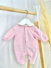 EMC Pink Hearts Babygrow