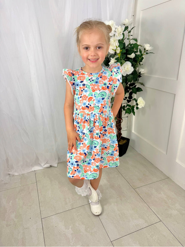 iDo Junior Girl Poppy Cotton Dress