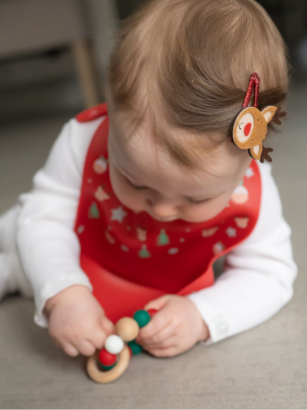 Ziggle Christmas Hair Clip Set