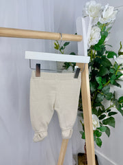 Pex Boys 'Daniel' Knitted Outfit Set (0M - 6M) - Natural