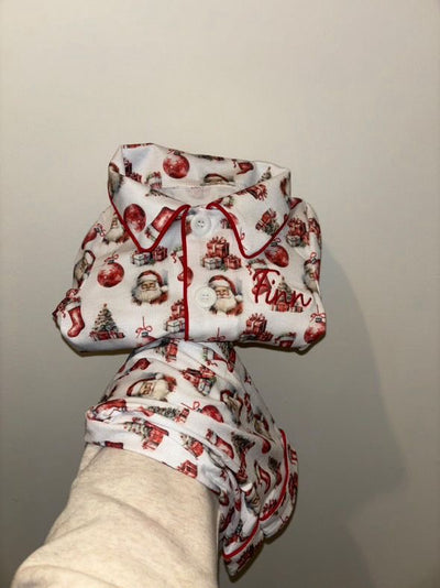 PRE-ORDER Children's Christmas Pyjamas  - SANTA