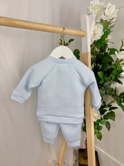 Pex Boys 'Stanley' Outfit Set (0M - 18M) - Blue