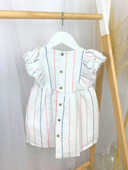 Babidu Toddler Girl Stripe Dress
