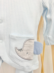 Baby Boy 3-Piece Elephant Outfit Set