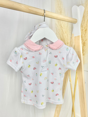 Baby Girls 3-Piece Fruit Outfit Set