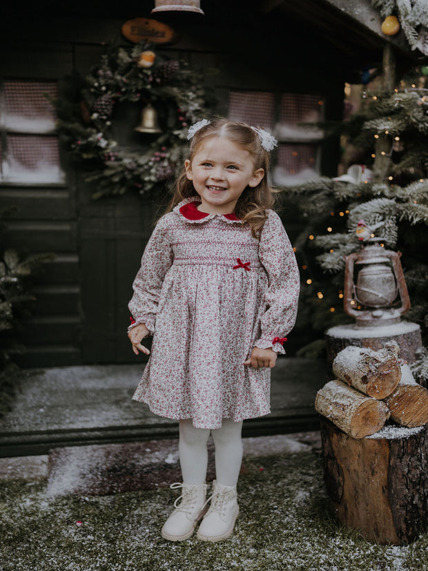 Deolinda Girls 'Sarah' Red Dress (12M-5Y)