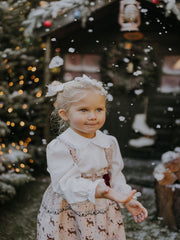 Pex Girls Carousel Pinafore Dress & Bloomers 0M-2Y