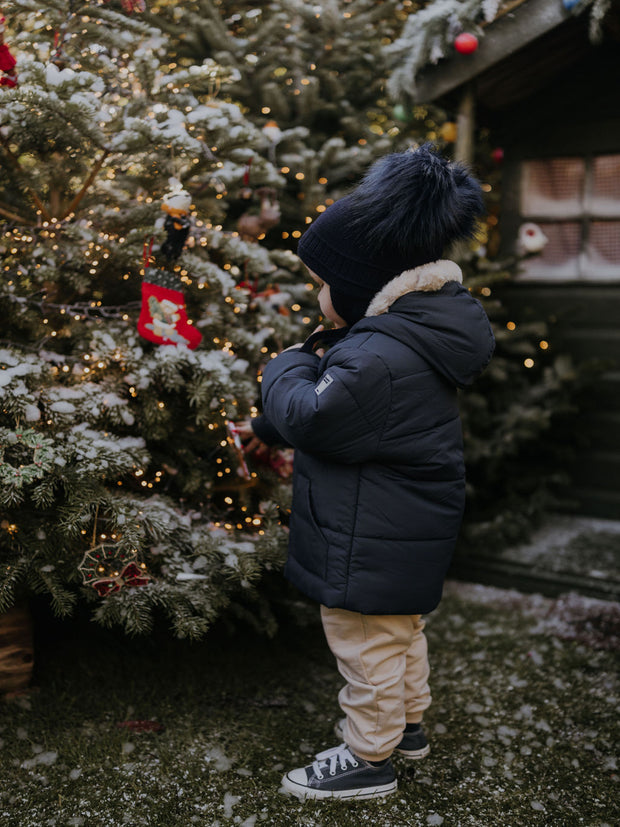 Mayoral Toddler Boy Navy Teddy Bear Jacket (12M-4Y)