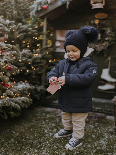 Mayoral Toddler Boy Navy Teddy Bear Jacket (12M-4Y)