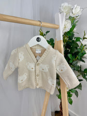 Pex Boys 'Benny' Cardigan (0M - 12M) - Natural