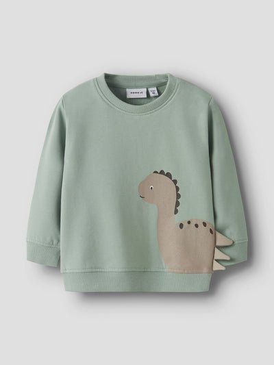 Name It Baby Boy Green Dinosaur Outfit Set (1M-18M)