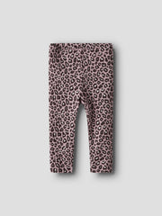Name It Baby Girl Pink Animal Print Outfit Set (1M-18M)