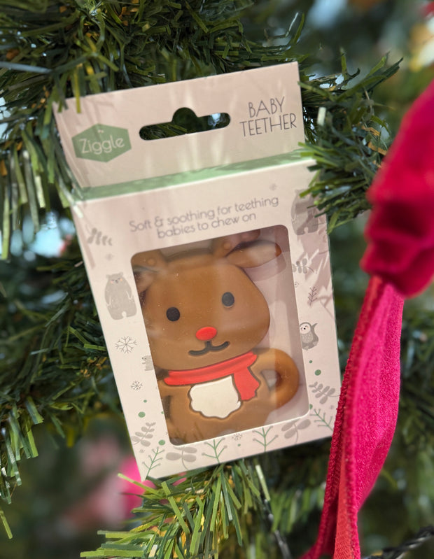 Christmas Reindeer Teether