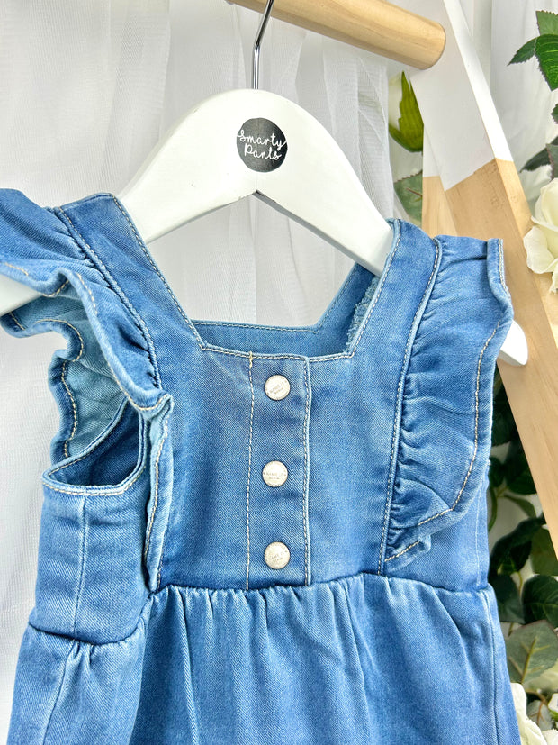 Name It Baby Girl Denim Dungaree