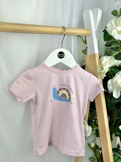 Name It Baby Girl Lilac 'You Are My Sunshine' T-shirt