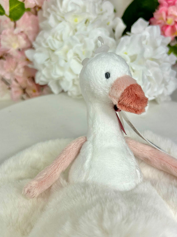 Swizzle Swan Soft Toy