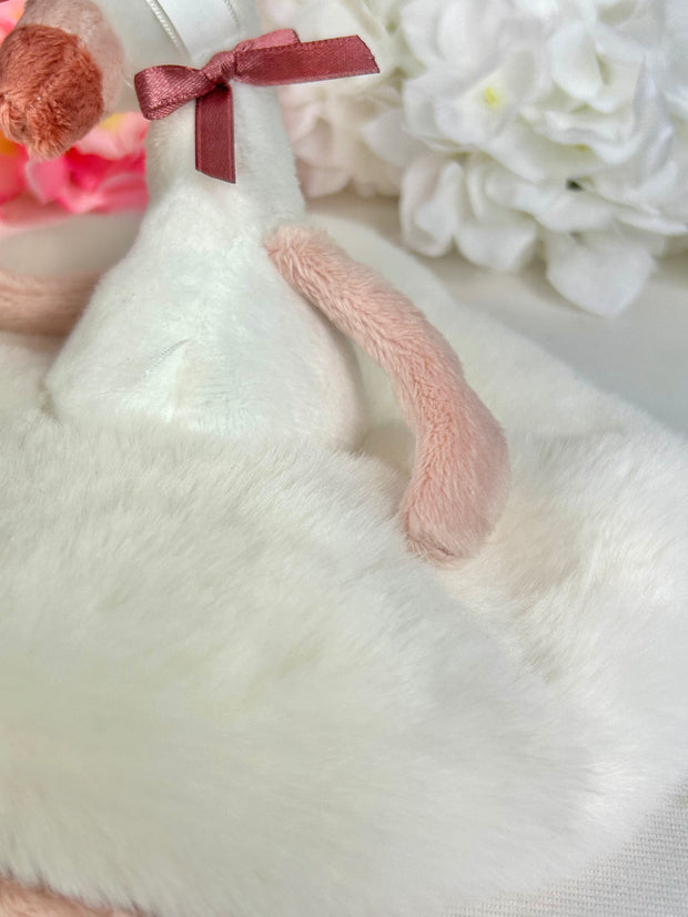 Swizzle Swan Soft Toy