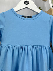 Girls 'Mae' Frilly Legging Set (18M - 8Y) - Blue