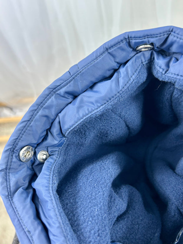 Mintini Boys Navy & Blue Puffer Jacket (12M-5Y)