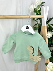 Name It Baby Boy Green Dinosaur Outfit Set (1M-18M)