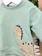 Name It Baby Boy Green Dinosaur Outfit Set (1M-18M)