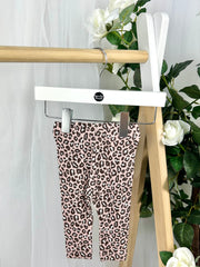 Name It Baby Girl Pink Animal Print Outfit Set (1M-18M)