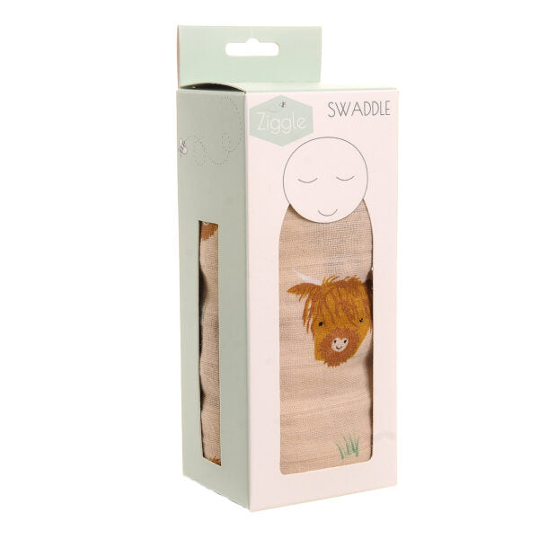 Highland Cow Swaddle