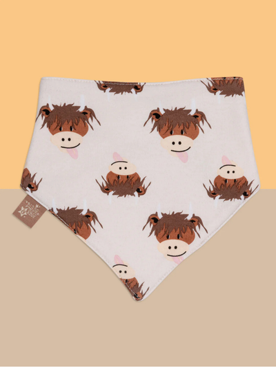 Blade & Rose Highland Cow Bib