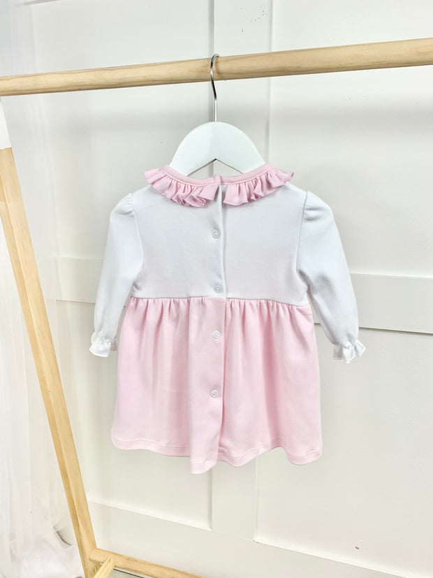 Baby Girl Dress with Hearts - 2 Colours