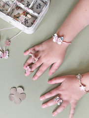 Flora Butterfly Ring Set