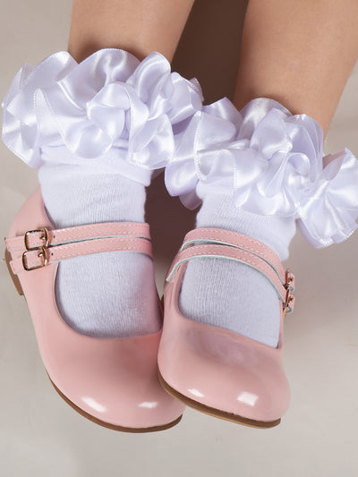 Ruffle Ankle Socks - 3 Colours