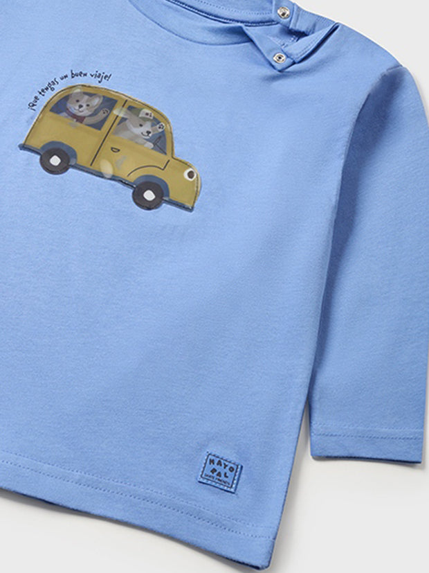 Mayoral Toddler Boy Interactive Car Top - 3 Colours