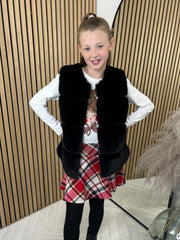 Mayoral Junior Girl Fur Gilet - 3 Colours