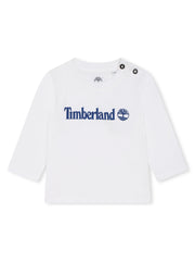 Timberland Toddler White & Red Tops - 2 Pack