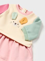 Mayoral Baby Girl Multicolour Bunny Dress