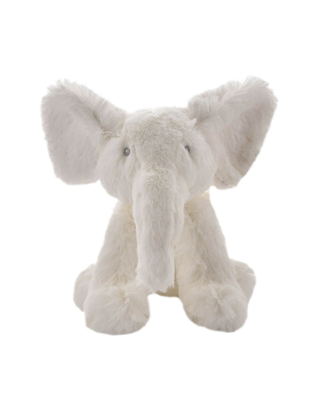 White Plush Elephant - 3 Sizes