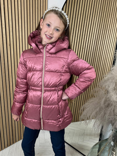 Mayoral Junior Girl Hooded Puffer Coat - 2 Colours