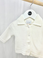 Unisex Baby Knitted Cardigan - 2 Colours