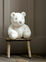 White Plush Bear - 2 Sizes