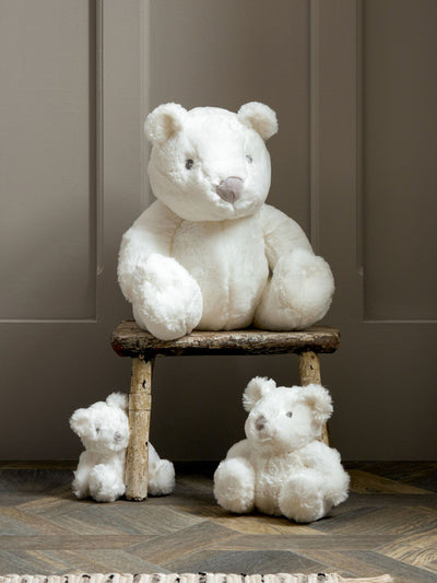 White Plush Bear - 2 Sizes