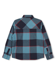 Timberland Junior Blue Checked Shirt