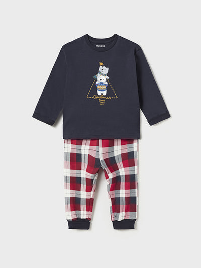 Mayoral Toddler Christmas Bears Pyjama Set