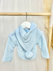Cable Knit Hooded Jacket - 2 Colours