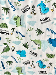 Dinosaur Swaddle & Hat Set