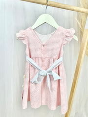 Baby Gi Pink & White Check Dress